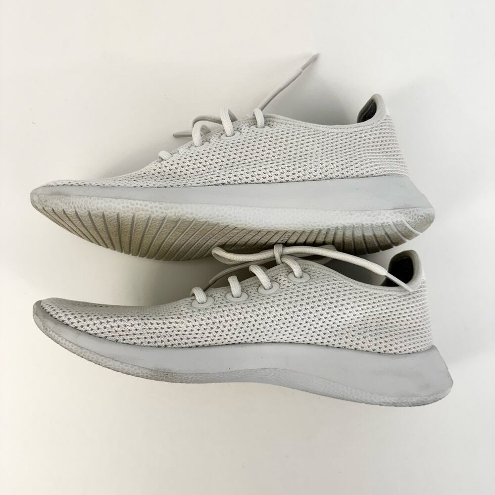Allbirds Tree Runners Athletic Everyday Shoes Lace-Up Sneakers White Women's 10 - Picture 4 of 8